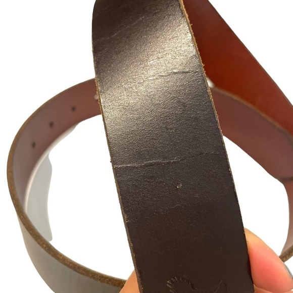 Reversible Leather Black And Brown Belt - Picture 8 of 8
